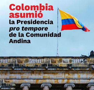 Colombia asumio la Presidencia Pro Tempore de  la Comunidad Andina