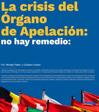 La crisis del Órgano de Apelación: no hay remedio: