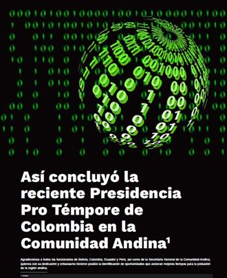 Así concluyó la reciente presidencia pro tempore de Colombia en la comunidad andina