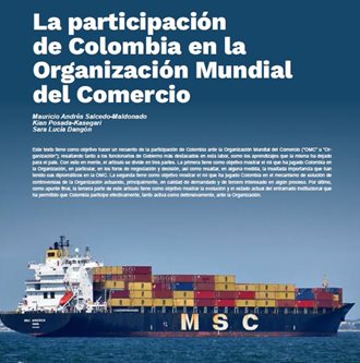 La participación de Colombia en la Organización Mundial del Comercio