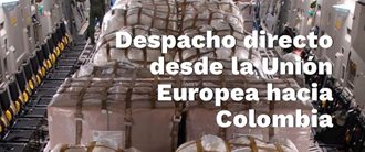 Despacho directo desde la Unión Europea hacia Colombia